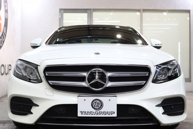 メルセデスベンツ Eクラス E220d AVG AMGﾗｲﾝ ﾚｰﾀﾞｰｾｰﾌﾃｨPKG　中期 NEWｽﾃｱﾘﾝｸﾞ MEｺﾈｸﾄ ｷｰﾚｽｺﾞｰ 黒本革 ｼｰﾄﾋｰﾀｰ ﾊﾟﾉﾗﾏSR  HDDﾅﾋﾞTV ｽﾏﾎ連携  360ｶﾒﾗ PTS LEDﾗｲﾄ  AMGｴｱﾛ&19AW ﾀﾞｲﾅﾐｯｸｾﾚｸﾄ 9AT　2年保証