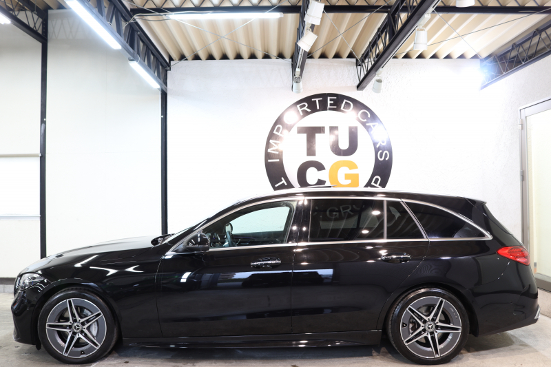 メルセデスベンツ Cクラス C200ｽﾃｰｼｮﾝﾜｺﾞﾝ  AVG AMGﾗｲﾝ ﾚｻﾞｰｴｸｽｸﾙｰｼﾌﾞ&ﾍﾞｰｼｯｸ&ﾚｰﾀﾞｰｾｰﾌﾃｨPKG　ISG搭載 MEｺﾈ 黒本革 ｼｰﾄﾋｰﾀｰ ﾊﾟﾉﾗﾏSR  HUD MBUXﾅﾋﾞ&ARﾅﾋﾞTV ｽﾏﾎ連携 360ｶﾒﾗ PTS 自動ﾃｰﾙｹﾞｰﾄ ﾜｲﾔﾚｽ充電 ﾘｱｱｸｽﾙｽﾃｱ 9AT　2年保証【期間限定在庫】