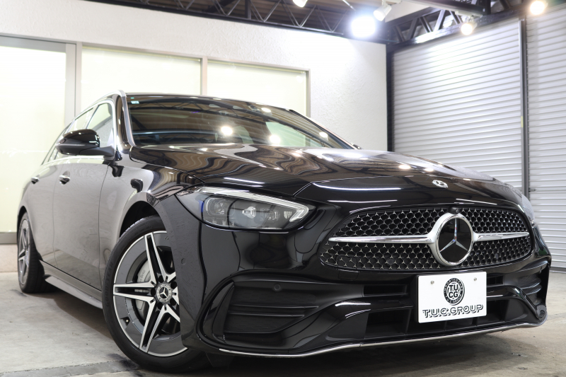 メルセデスベンツ Cクラス C200ｽﾃｰｼｮﾝﾜｺﾞﾝ  AVG AMGﾗｲﾝ ﾚｻﾞｰｴｸｽｸﾙｰｼﾌﾞ&ﾍﾞｰｼｯｸ&ﾚｰﾀﾞｰｾｰﾌﾃｨPKG　ISG搭載 MEｺﾈ 黒本革 ｼｰﾄﾋｰﾀｰ ﾊﾟﾉﾗﾏSR  HUD MBUXﾅﾋﾞ&ARﾅﾋﾞTV ｽﾏﾎ連携 360ｶﾒﾗ PTS 自動ﾃｰﾙｹﾞｰﾄ ﾜｲﾔﾚｽ充電 ﾘｱｱｸｽﾙｽﾃｱ 9AT　2年保証【期間限定在庫】