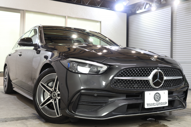 メルセデスベンツ Cクラス C200 ｽﾃｰｼｮﾝﾜｺﾞﾝ AVG AMGﾗｲﾝ ﾚｻﾞｰｴｸｽｸﾙｰｼﾌﾞ&ﾍﾞｰｼｯｸ&ﾚｰﾀﾞｰｾｰﾌﾃｨPKG　1ｵｰﾅｰ ISG搭載 MEｺﾈｸﾄ ｷｰﾚｽｺﾞｰ 黒本革 ﾊﾟﾉﾗﾏSR HUD MBUXﾅﾋﾞ&ARﾅﾋﾞTV ｽﾏﾎ連携 360ｶﾒﾗ PTS LEDﾗｲﾄ 自動ﾃｰﾙｹﾞｰﾄ 9AT 希少色　2年保証付【期間限定在庫】