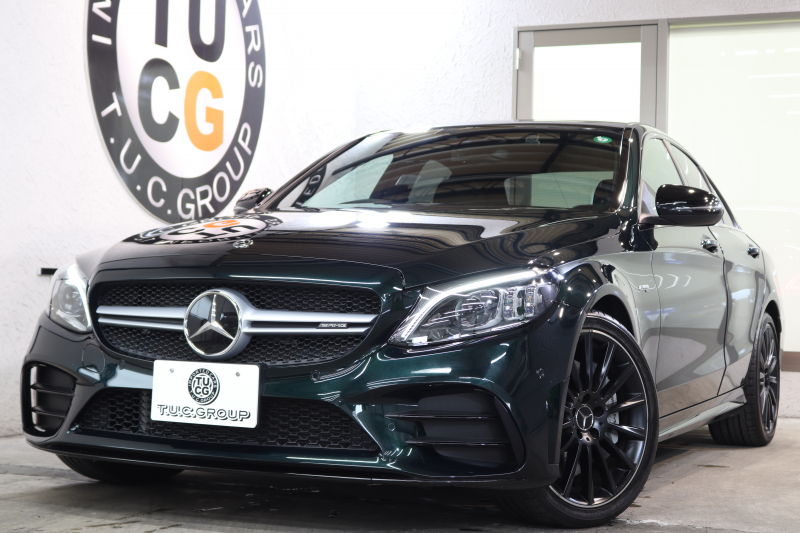 AMG Cクラス C43 4MATIC ﾚｰﾀﾞｰｾｰﾌﾃｨPKG　後期 MEｺﾈｸﾄ ｷｰﾚｽｺﾞｰ 黒本革 ﾊﾟﾉﾗﾏSR ﾍｯﾄﾞｱｯﾌﾟD HDDﾅﾋﾞTV ｽﾏﾎ連携 ﾌﾞﾙﾒｽﾀｰ ﾊﾞｯｸｶﾒﾗ PTS LEDﾗｲﾄ ﾌｯﾄﾄﾗﾝｸOP AMG専用装備&ﾁｭｰﾆﾝｸﾞAMGﾗｲﾄﾞｺﾝﾄﾛｰﾙｻｽ 希少色  9AT　2年保証