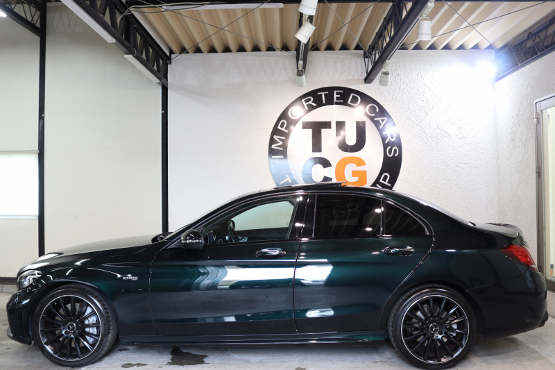 AMG Cクラス C43 4MATIC ﾚｰﾀﾞｰｾｰﾌﾃｨPKG　後期 MEｺﾈｸﾄ ｷｰﾚｽｺﾞｰ 黒本革 ﾊﾟﾉﾗﾏSR ﾍｯﾄﾞｱｯﾌﾟD HDDﾅﾋﾞTV ｽﾏﾎ連携 ﾌﾞﾙﾒｽﾀｰ ﾊﾞｯｸｶﾒﾗ PTS LEDﾗｲﾄ ﾌｯﾄﾄﾗﾝｸOP AMG専用装備&ﾁｭｰﾆﾝｸﾞAMGﾗｲﾄﾞｺﾝﾄﾛｰﾙｻｽ 希少色  9AT　2年保証