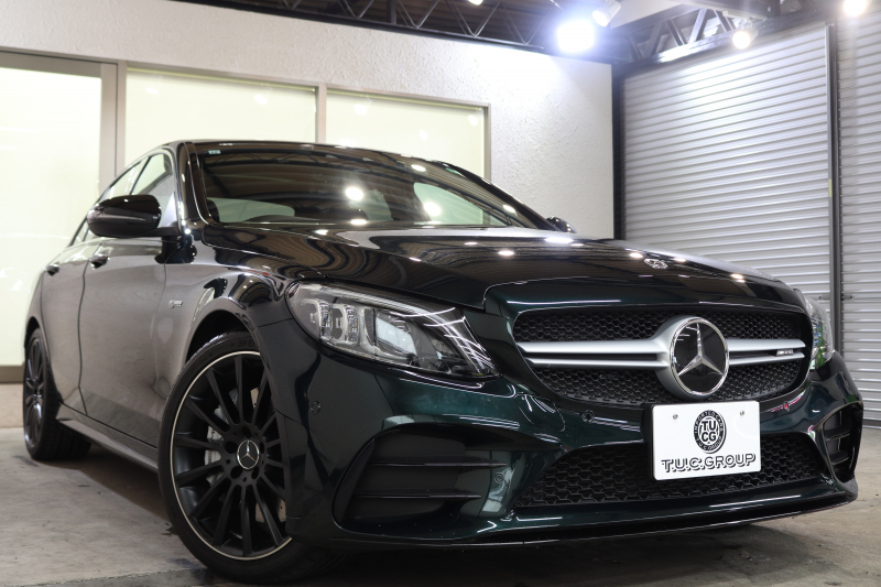 AMG Cクラス C43 4MATIC ﾚｰﾀﾞｰｾｰﾌﾃｨPKG　後期 MEｺﾈｸﾄ ｷｰﾚｽｺﾞｰ 黒本革 ﾊﾟﾉﾗﾏSR ﾍｯﾄﾞｱｯﾌﾟD HDDﾅﾋﾞTV ｽﾏﾎ連携 ﾌﾞﾙﾒｽﾀｰ ﾊﾞｯｸｶﾒﾗ PTS LEDﾗｲﾄ ﾌｯﾄﾄﾗﾝｸOP AMG専用装備&ﾁｭｰﾆﾝｸﾞAMGﾗｲﾄﾞｺﾝﾄﾛｰﾙｻｽ 希少色  9AT　2年保証