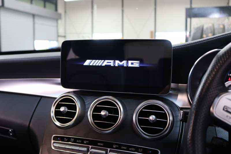 AMG Cクラス C43 4MATIC ﾚｰﾀﾞｰｾｰﾌﾃｨPKG　後期 MEｺﾈｸﾄ ｷｰﾚｽｺﾞｰ 黒本革 ﾊﾟﾉﾗﾏSR ﾍｯﾄﾞｱｯﾌﾟD HDDﾅﾋﾞTV ｽﾏﾎ連携 ﾌﾞﾙﾒｽﾀｰ ﾊﾞｯｸｶﾒﾗ PTS LEDﾗｲﾄ ﾌｯﾄﾄﾗﾝｸOP AMG専用装備&ﾁｭｰﾆﾝｸﾞAMGﾗｲﾄﾞｺﾝﾄﾛｰﾙｻｽ 希少色  9AT　2年保証