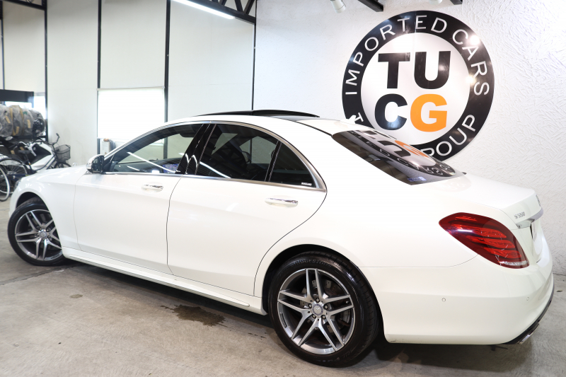 メルセデスベンツ Sクラス S400HV ｴｸｽｸﾙｰｼﾌﾞ AMGｽﾎﾟｰﾂ&ﾚｰﾀﾞｰｾｰﾌﾃｨPKG　中期 1ｵｰﾅｰ ｷｰﾚｽｺﾞｰ 黒本革 ﾍﾞﾝﾁﾚｰﾀｰ ﾊﾟﾉﾗﾏSR ﾍｯﾄﾞｱｯﾌﾟD HDDﾅﾋﾞTV BT音楽 ﾌﾞﾙﾒｽﾀｰ 360ｶﾒﾗ PTS LEDﾗｲﾄ ﾊﾝｽﾞﾌﾘｰA AMGｴｱﾛ&19AW ｸﾛｰｼﾞﾝｸﾞS ｴｱｻｽ 7AT　2年保証