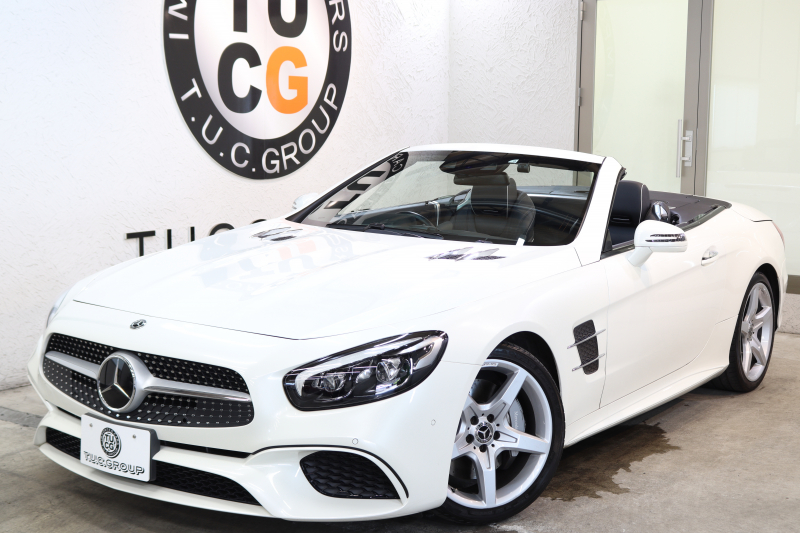 メルセデスベンツ SLクラス SL400 ﾚｰﾀﾞｰｾｰﾌﾃｨPKG　後期 ｷｰﾚｽｺﾞｰ 黒本革 ﾍﾞﾝﾁﾚｰﾀｰ ｴｱｽｶｰﾌ  HDDﾅﾋﾞTV ｽﾏﾎ連携  ﾊﾞｯｸｶﾒﾗ PTS LEDﾗｲﾄ AMGｴｱﾛ&19AW ABCｻｽ ﾌｯﾄﾄﾗﾝｸｵｰﾌﾟﾅｰ 9AT　2年保証【期間限定在庫】