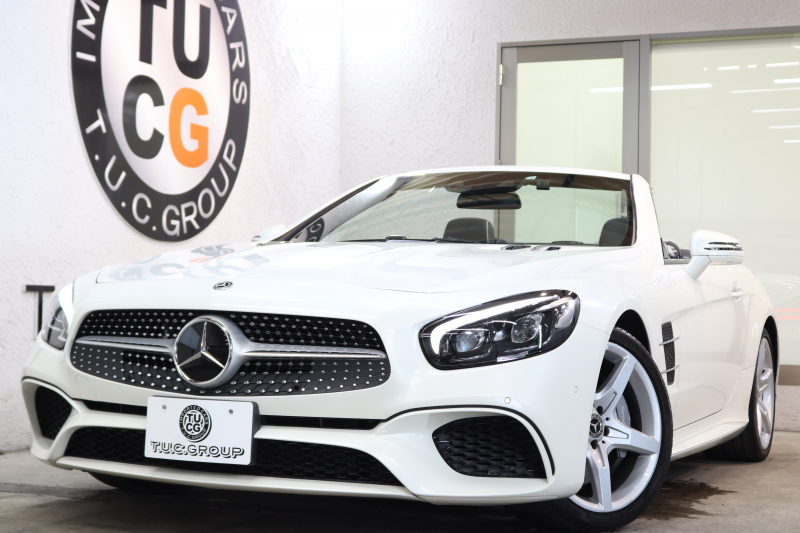 メルセデスベンツ SLクラス SL400 ﾚｰﾀﾞｰｾｰﾌﾃｨPKG　後期 ｷｰﾚｽｺﾞｰ 黒本革 ﾍﾞﾝﾁﾚｰﾀｰ ｴｱｽｶｰﾌ  HDDﾅﾋﾞTV ｽﾏﾎ連携  ﾊﾞｯｸｶﾒﾗ PTS LEDﾗｲﾄ AMGｴｱﾛ&19AW ABCｻｽ ﾌｯﾄﾄﾗﾝｸｵｰﾌﾟﾅｰ 9AT　2年保証【期間限定在庫】