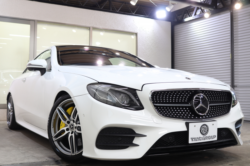 メルセデスベンツ Eクラス E300ｸｰﾍﾟ ｽﾎﾟｰﾂ ｴｸｽｸﾙｰｼﾌﾞ&ﾚｰﾀﾞｰｾｰﾌﾃｨPKG　ｷｰﾚｽｺﾞｰ 黒本革 ﾊﾟﾉﾗﾏSR ﾍｯﾄﾞｱｯﾌﾟD HDDﾅﾋﾞTV ｽﾏﾎ連携 ﾌﾞﾙﾒｽﾀｰ 360ｶﾒﾗ PTS 自動ﾄﾗﾝｸ LEDﾗｲﾄ AMGｴｱﾛ&19AW ﾀﾞｲﾅﾐｯｸｾﾚｸﾄ 9AT　2年保証