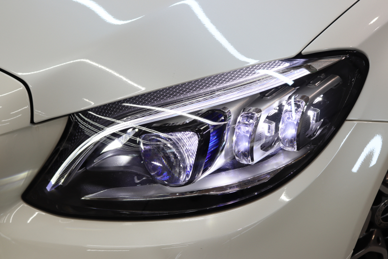 メルセデスベンツ Cクラス C220d AVG AMGﾗｲﾝ ﾚｰﾀﾞｰｾｰﾌﾃｨPKG　後期 MEｺﾈｸﾄ ｷｰﾚｽｺﾞｰ 黒革 HDDﾅﾋﾞTV ｽﾏﾎ連携 ﾊﾞｯｸｶﾒﾗ PTS LEDﾗｲﾄ AMGｴｱﾛ&18AW ﾀﾞｲﾅﾐｯｸS 9AT　2年保証