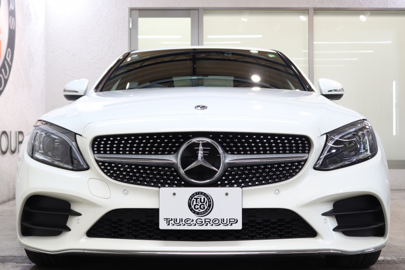 メルセデスベンツ Cクラス C220d AVG AMGﾗｲﾝ ﾚｰﾀﾞｰｾｰﾌﾃｨPKG　後期 MEｺﾈｸﾄ ｷｰﾚｽｺﾞｰ 黒革 HDDﾅﾋﾞTV ｽﾏﾎ連携 ﾊﾞｯｸｶﾒﾗ PTS LEDﾗｲﾄ AMGｴｱﾛ&18AW ﾀﾞｲﾅﾐｯｸS 9AT　2年保証