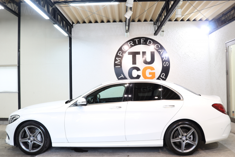 メルセデスベンツ Cクラス C200 AVG AMGﾗｲﾝ ﾚｰﾀﾞｰｾｰﾌﾃｨPKG　ｷｰﾚｽｺﾞｰ 黒革 ｼｰﾄﾋｰﾀｰ HDDﾅﾋﾞTV BT音楽 ﾊﾞｯｸｶﾒﾗ PTS LEDﾗｲﾄ AMGｴｱﾛ&18AW ﾀﾞｲﾅﾐｯｸｾﾚｸﾄ ｴｱｻｽ 　2年保証