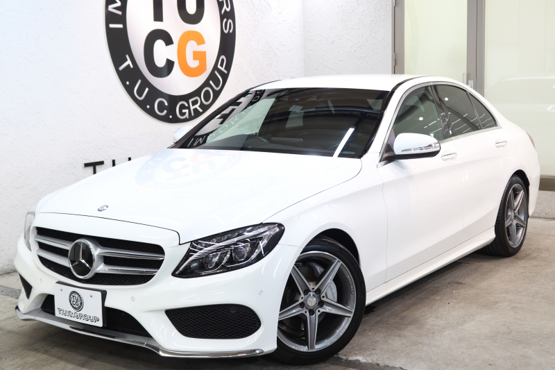 メルセデスベンツ Cクラス C200 AVG AMGﾗｲﾝ ﾚｰﾀﾞｰｾｰﾌﾃｨPKG　ｷｰﾚｽｺﾞｰ 黒革 ｼｰﾄﾋｰﾀｰ HDDﾅﾋﾞTV BT音楽 ﾊﾞｯｸｶﾒﾗ PTS LEDﾗｲﾄ AMGｴｱﾛ&18AW ﾀﾞｲﾅﾐｯｸｾﾚｸﾄ ｴｱｻｽ 　2年保証