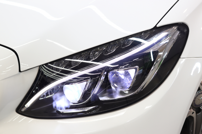 メルセデスベンツ Cクラス C200 AVG AMGﾗｲﾝ ﾚｰﾀﾞｰｾｰﾌﾃｨPKG　ｷｰﾚｽｺﾞｰ 黒革 ｼｰﾄﾋｰﾀｰ HDDﾅﾋﾞTV BT音楽 ﾊﾞｯｸｶﾒﾗ PTS LEDﾗｲﾄ AMGｴｱﾛ&18AW ﾀﾞｲﾅﾐｯｸｾﾚｸﾄ ｴｱｻｽ 　2年保証