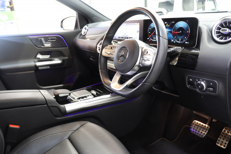 メルセデスベンツ Bクラス B200d AMGﾗｲﾝ AMGﾚｻﾞｰEXC&ｱﾄﾞﾊﾞﾝｽﾄﾞ&ﾅﾋﾞｹﾞｰｼｮﾝ&ﾚｰﾀﾞｰｾｰﾌﾃｨPKG　 1ｵｰﾅｰ MEｺﾈｸﾄ ｷｰﾚｽｺﾞｰ 灰/黒本革 ﾍｯﾄﾞｱｯﾌﾟD MBUXﾅﾋﾞTV BT音楽 ｱﾄﾞﾊﾞﾝｽﾄﾞｻｳﾝﾄﾞ 360ｶﾒﾗ PTS AMGｴｱﾛ&18AW LEDﾗｲﾄ ﾌｯﾄﾄﾗﾝｸOP ﾜｲﾔﾚｽ充電 8AT　2年保証