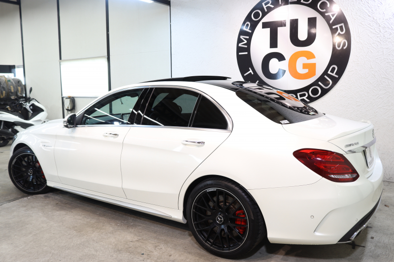 AMG Cクラス C63S ｴｸｽｸﾙｰｼﾌﾞ&ﾚｰﾀﾞｰｾｰﾌﾃｨPKG　ｷｰﾚｽｺﾞｰ 赤/黒本革 ﾊﾟﾉﾗﾏSR ﾍｯﾄﾞｱｯﾌﾟD HDDﾅﾋﾞTV&ｷｬﾝｾﾗｰ BT音楽 ﾌﾞﾙﾒｽﾀｰ ﾊﾞｯｸｶﾒﾗ PTS LEDﾗｲﾄ ﾊﾝｽﾞﾌﾘｰA AMG専用装備&ﾁｭｰﾆﾝｸﾞ ﾊﾟﾅﾒﾘｶｰﾅｸﾞﾘﾙ 7AT　2年保証