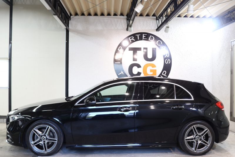 メルセデスベンツ Aクラス A180ｽﾀｲﾙ AMGﾗｲﾝ AMGﾚｻﾞｰｴｸｽｸﾙｰｼﾌﾞ&ｱﾄﾞﾊﾞﾝｽﾄﾞ&ﾚｰﾀﾞｰｾｰﾌﾃｨPKG　ｷｰﾚｽｺﾞｰ 灰/黒本革 ﾊﾟﾉﾗﾏSR ﾍｯﾄﾞｱｯﾌﾟD MBUXﾅﾋﾞTV ｽﾏﾎ連携 ｱﾄﾞﾊﾞﾝｽﾄﾞｻｳﾝﾄﾞ 360ｶﾒﾗ PTS LEDﾗｲﾄ AMGｴｱﾛ&18AW 7AT　2年保証