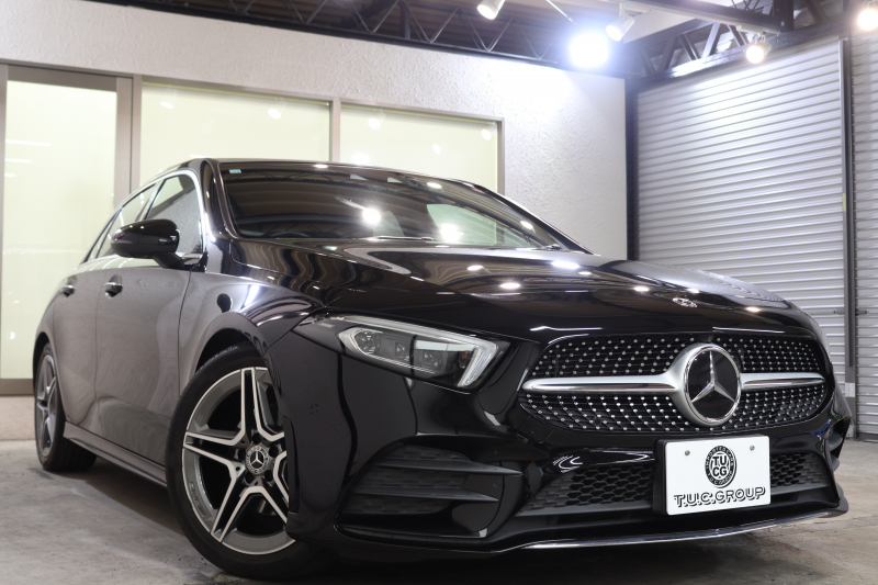 メルセデスベンツ Aクラス A180ｽﾀｲﾙ AMGﾗｲﾝ AMGﾚｻﾞｰｴｸｽｸﾙｰｼﾌﾞ&ｱﾄﾞﾊﾞﾝｽﾄﾞ&ﾚｰﾀﾞｰｾｰﾌﾃｨPKG　ｷｰﾚｽｺﾞｰ 灰/黒本革 ﾊﾟﾉﾗﾏSR ﾍｯﾄﾞｱｯﾌﾟD MBUXﾅﾋﾞTV ｽﾏﾎ連携 ｱﾄﾞﾊﾞﾝｽﾄﾞｻｳﾝﾄﾞ 360ｶﾒﾗ PTS LEDﾗｲﾄ AMGｴｱﾛ&18AW 7AT　2年保証