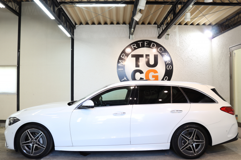 メルセデスベンツ Cクラス C200ｽﾃｰｼｮﾝﾜｺﾞﾝ AVG AMGﾗｲﾝ ﾚｻﾞｰｴｸｽｸﾙｰｼﾌﾞ&ﾍﾞｰｼｯｸ&ﾚｰﾀﾞｰｾｰﾌﾃｨPKG　ISG搭載 1ｵｰﾅｰ ｷｰﾚｽｺﾞｰ 黒本革 ﾊﾟﾉﾗﾏSR ﾍｯﾄﾞｱｯﾌﾟD MBUXﾅﾋﾞTV&ARﾅﾋﾞ ｽﾏﾎ連携 360ｶﾒﾗ PTS LEDﾗｲﾄ自動Rｹﾞｰﾄ AMGｴｱﾛ&18AW ﾘｱｱｸｽﾙｽﾃｱﾘﾝｸﾞ 9AT　2年保証