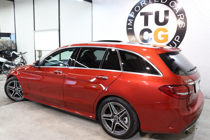 メルセデスベンツ Cクラス C200ｽﾃｰｼｮﾝﾜｺﾞﾝ ﾛｰﾚｳｽｴﾃﾞｨｼｮﾝ ﾚｰﾀﾞｰｾｰﾌﾃｨPKG　特別仕様車 BSG搭載 後期 1ｵｰﾅｰ ｷｰﾚｽｺﾞｰ 黒革 ﾊﾟﾉﾗﾏSR ﾍｯﾄﾞｱｯﾌﾟD HDDﾅﾋﾞTV&ｷｬﾝｾﾗｰ ｽﾏﾎ連携 ﾊﾞｯｸｶﾒﾗ PTS LEDﾗｲﾄ 自動Rｹﾞｰﾄ ﾊﾝｽﾞﾌﾘｰA AMGｴｱﾛ&18AW ｴｱｻｽ 9AT　2年保証