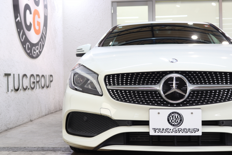 メルセデスベンツ Aクラス A180ｽﾎﾟｰﾂ ﾍﾞｰｼｯｸ&ﾚｰﾀﾞｰｾｰﾌﾃｨPKG　後期 ｷｰﾚｽｺﾞｰ ﾚｻﾞｰDINAMICAｼｰﾄ ｼｰﾄﾋｰﾀｰ HDDﾅﾋﾞTV BT音楽 ﾊﾞｯｸｶﾒﾗ PTS LEDﾗｲﾄ AMGｴｱﾛ&18AW ﾀﾞｲﾅﾐｯｸS 7AT　2年保証