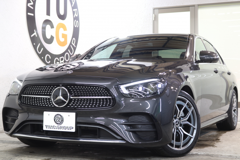 メルセデスベンツ Eクラス E200ｽﾎﾟｰﾂ AMGﾗｲﾝｲﾝﾃﾘｱ&ｴｸｽｸﾙｰｼﾌﾞ&ﾚｰﾀﾞｰｾｰﾌﾃｨPKG　BSG搭載 後期 ｷｰﾚｽｺﾞｰ 黒本革 ﾍｯﾄﾞｱｯﾌﾟD MBUXﾅﾋﾞTV ｽﾏﾎ連携 ﾌﾞﾙﾒｽﾀｰ 360ｶﾒﾗ PTS LEDﾗｲﾄ 自動ﾄﾗﾝｸ AMGｴｱﾛ&19AW 9AT　2年保証