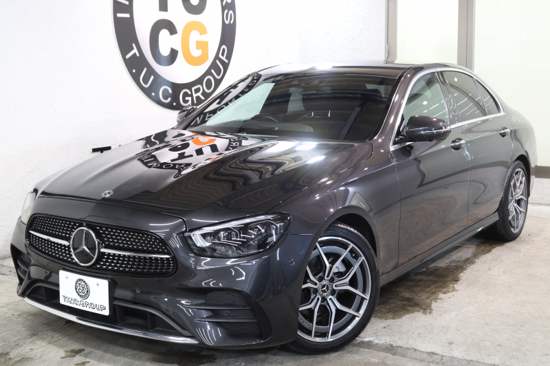 メルセデスベンツ Eクラス E200ｽﾎﾟｰﾂ AMGﾗｲﾝｲﾝﾃﾘｱ&ｴｸｽｸﾙｰｼﾌﾞ&ﾚｰﾀﾞｰｾｰﾌﾃｨPKG　BSG搭載 後期 ｷｰﾚｽｺﾞｰ 黒本革 ﾍｯﾄﾞｱｯﾌﾟD MBUXﾅﾋﾞTV ｽﾏﾎ連携 ﾌﾞﾙﾒｽﾀｰ 360ｶﾒﾗ PTS LEDﾗｲﾄ 自動ﾄﾗﾝｸ AMGｴｱﾛ&19AW 9AT　2年保証