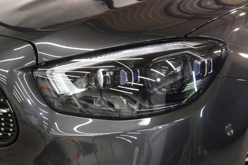 メルセデスベンツ Eクラス E200ｽﾎﾟｰﾂ AMGﾗｲﾝｲﾝﾃﾘｱ&ｴｸｽｸﾙｰｼﾌﾞ&ﾚｰﾀﾞｰｾｰﾌﾃｨPKG　BSG搭載 後期 ｷｰﾚｽｺﾞｰ 黒本革 ﾍｯﾄﾞｱｯﾌﾟD MBUXﾅﾋﾞTV ｽﾏﾎ連携 ﾌﾞﾙﾒｽﾀｰ 360ｶﾒﾗ PTS LEDﾗｲﾄ 自動ﾄﾗﾝｸ AMGｴｱﾛ&19AW 9AT　2年保証