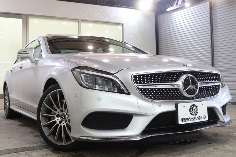 メルセデスベンツ CLS CLS400 AMGﾗｲﾝ ﾚｰﾀﾞｰｾｰﾌﾃｨPKG　後期 ｷｰﾚｽｺﾞｰ 黒本革 SR HDDﾅﾋﾞTV BT音楽 360ｶﾒﾗ PTS LEDﾗｲﾄ 自動ﾄﾗﾝｸ AMGｴｱﾛ&19AW ｴｱｻｽ 7AT　2年保証