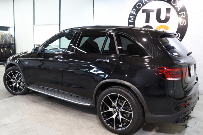 AMG GLC GLC43 4MATIC ﾚｻﾞｰｴｸｽｸﾙｰｼﾌﾞ&ﾅｲﾄ&ﾚｰﾀﾞｰｾｰﾌﾃｨPKG　後期 1ｵｰﾅｰ MEｺﾈｸﾄ ｷｰﾚｽｺﾞｰ 黒本革 ｼｰﾄﾋｰﾀｰ/ﾍﾞﾝﾁﾚｰﾀｰ ﾊﾟﾉﾗﾏSR HUD MBUXﾅﾋﾞTV BT音楽 ﾌﾞﾙﾒｽﾀｰ 360ｶﾒﾗ PTS DSRC 自動Rｹﾞｰﾄ AMGｴｱﾛ&20AW AMGﾗｲﾄﾞｺﾝﾄﾛｰﾙ+ｴｱｻｽ 9AT　2年保証