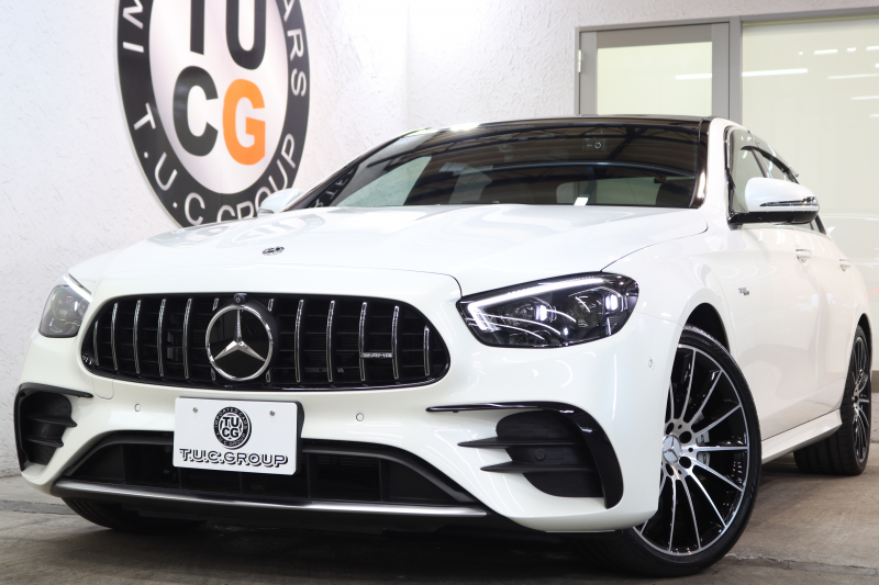 AMG Eクラス E53 4MATIC+ ｴｸｽｸﾙｰｼﾌﾞ&ﾚｰﾀﾞｰｾｰﾌﾃｨPKG　ISG搭載 後期 ｷｰﾚｽｺﾞｰ 黒本革 ﾍﾞﾝﾁﾚｰﾀｰ ﾊﾟﾉﾗﾏSR ﾍｯﾄﾞｱｯﾌﾟD MBUXﾅﾋﾞTV&ARﾅﾋﾞ ｽﾏﾎ連携 ﾌﾞﾙﾒｽﾀｰ 360ｶﾒﾗ PTS LEDﾗｲﾄ 自動ﾄﾗﾝｸ AMG専用装備&ﾁｭｰﾆﾝｸﾞ ﾜｲﾔﾚｽ充電 9AT　2年保証