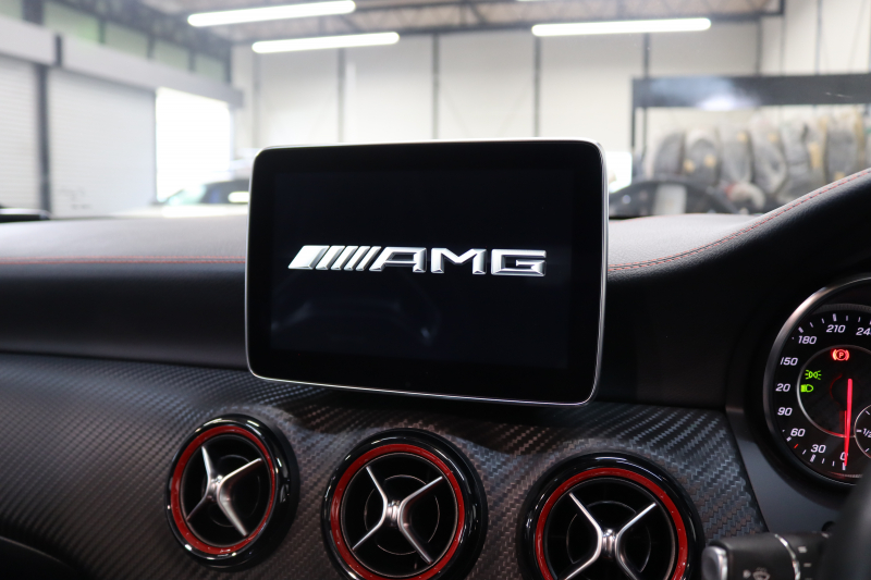 AMG Aクラス A45 4MATIC AMGｱﾄﾞﾊﾞﾝｽﾄﾞ&ﾚｰﾀﾞｰｾｰﾌﾃｨPKG　後期 ｷｰﾚｽｺﾞｰ 黒本革 ｼｰﾄﾋｰﾀｰ HDDﾅﾋﾞTV BT音楽 ﾊﾞｯｸｶﾒﾗ PTS LEDﾗｲﾄ ﾊﾟﾅﾒﾘｶｰﾅｸﾞﾘﾙ AMG強化ﾌﾞﾚｰｷ AMG専用装備&ﾁｭｰﾆﾝｸﾞ ﾀﾞｲﾅﾐｯｸｾﾚｸﾄ 7AT ECO　2年保証