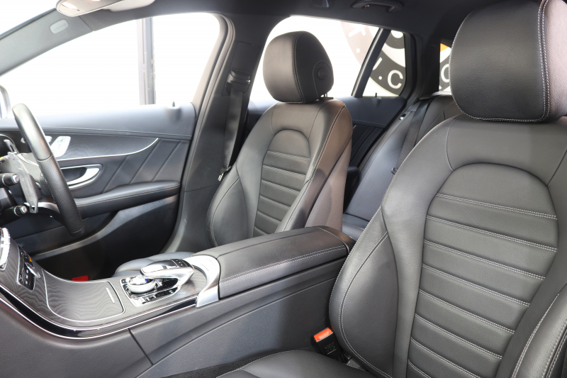 メルセデスベンツ Cクラス C200ｽﾃｰｼｮﾝﾜｺﾞﾝ ｽﾎﾟｰﾂ 本革仕様 ﾚｰﾀﾞｰｾｰﾌﾃｨPKG　ｷｰﾚｽｺﾞｰ 黒本革 HDDﾅﾋﾞTV BT音楽 ﾊﾞｯｸｶﾒﾗ PTS LEDﾗｲﾄ ﾊﾝｽﾞﾌﾘｰA AMGｴｱﾛ&18AW ｴｱｻｽ 7AT　2年保証