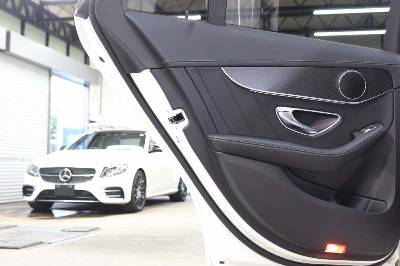 メルセデスベンツ Cクラス C200ｽﾃｰｼｮﾝﾜｺﾞﾝ ｽﾎﾟｰﾂ 本革仕様 ﾚｰﾀﾞｰｾｰﾌﾃｨPKG　ｷｰﾚｽｺﾞｰ 黒本革 HDDﾅﾋﾞTV BT音楽 ﾊﾞｯｸｶﾒﾗ PTS LEDﾗｲﾄ ﾊﾝｽﾞﾌﾘｰA AMGｴｱﾛ&18AW ｴｱｻｽ 7AT　2年保証