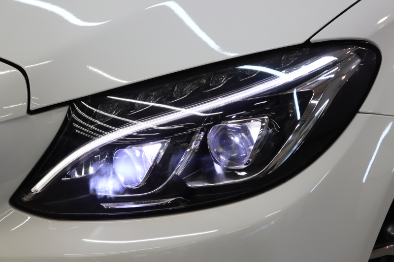 メルセデスベンツ Cクラス C200ｽﾃｰｼｮﾝﾜｺﾞﾝ ｽﾎﾟｰﾂ 本革仕様 ﾚｰﾀﾞｰｾｰﾌﾃｨPKG　ｷｰﾚｽｺﾞｰ 黒本革 HDDﾅﾋﾞTV BT音楽 ﾊﾞｯｸｶﾒﾗ PTS LEDﾗｲﾄ ﾊﾝｽﾞﾌﾘｰA AMGｴｱﾛ&18AW ｴｱｻｽ 7AT　2年保証