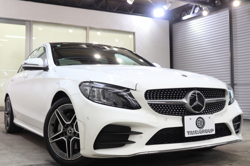 メルセデスベンツ Cクラス C200 ﾛｰﾚｳｽED ｽﾎﾟｰﾂﾌﾟﾗｽ&ﾚｻﾞｰｴｸｽｸﾙｰｼﾌﾞ& ﾚｰﾀﾞｰｾｰﾌﾃｨPKG　後期 BSG搭載 特別仕様車 ｷｰﾚｽｺﾞｰ 黒本革 ｼｰﾄﾋｰﾀ ﾍﾞﾝﾁﾚｰﾀｰ ﾊﾟﾉﾗﾏSR HUD HDDﾅﾋﾞTV ｽﾏﾎ連携 ﾌﾞﾙﾒｽﾀｰ 360ｶﾒﾗ PTS LEDﾗｲﾄ AMGｴｱﾛ&18AW ｴｱｻｽ ﾀﾞｲﾅﾐｯｸS 9AT　2年保証