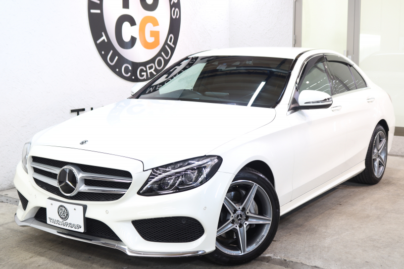 メルセデスベンツ Cクラス C200 AVG AMGﾗｲﾝ ﾚｻﾞｰｴｸｽｸﾙｰｼﾌﾞ&ﾚｰﾀﾞｰｾｰﾌﾃｨPKG　中期 ｷｰﾚｽｺﾞｰ 黒本革 ｼｰﾄﾋｰﾀｰ  ﾍｯﾄﾞｱｯﾌﾟD HDDﾅﾋﾞTV BT音楽 ﾊﾞｯｸｶﾒﾗ PTS LEDﾗｲﾄ ﾌｯﾄﾄﾗﾝｸOP AMGｴｱﾛ&18AW ﾀﾞｲﾅﾐｯｸｾﾚｸﾄ ｴｱｻｽ 9AT　2年保証