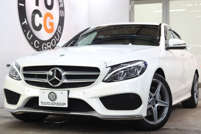 メルセデスベンツ Cクラス C200 AVG AMGﾗｲﾝ ﾚｻﾞｰｴｸｽｸﾙｰｼﾌﾞ&ﾚｰﾀﾞｰｾｰﾌﾃｨPKG　中期 ｷｰﾚｽｺﾞｰ 黒本革 ｼｰﾄﾋｰﾀｰ  ﾍｯﾄﾞｱｯﾌﾟD HDDﾅﾋﾞTV BT音楽 ﾊﾞｯｸｶﾒﾗ PTS LEDﾗｲﾄ ﾌｯﾄﾄﾗﾝｸOP AMGｴｱﾛ&18AW ﾀﾞｲﾅﾐｯｸｾﾚｸﾄ ｴｱｻｽ 9AT　2年保証