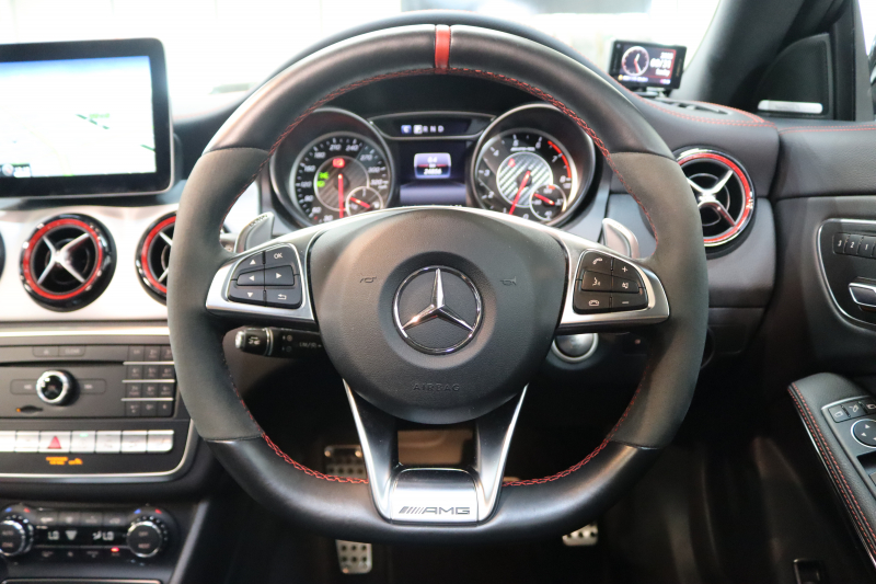 AMG CLAクラス CLA45 ｼｭｰﾃｨﾝｸﾞﾌﾞﾚｰｸ 4MATIC AMGｱﾄﾞﾊﾞﾝｽﾄ&ﾍﾞｰｼｯｸ&ﾚｰﾀﾞｰｾｰﾌﾃｨPKG　後期 ｷｰﾚｽｺﾞｰ 黒本革 ﾊﾟﾉﾗﾏSR HDDﾅﾋﾞTV ｽﾏﾎ連携 harman/kardon ﾊﾞｯｸｶﾒﾗ PTS LED-H/L ﾊﾝｽﾞﾌﾘｰA AMGｴｱﾛ&18AW AMG強化ﾌﾞﾚｰｷ　2年保証