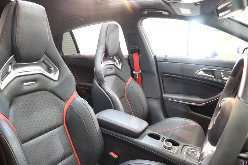 AMG CLAクラス CLA45 ｼｭｰﾃｨﾝｸﾞﾌﾞﾚｰｸ 4MATIC AMGｱﾄﾞﾊﾞﾝｽﾄ&ﾍﾞｰｼｯｸ&ﾚｰﾀﾞｰｾｰﾌﾃｨPKG　後期 ｷｰﾚｽｺﾞｰ 黒本革 ﾊﾟﾉﾗﾏSR HDDﾅﾋﾞTV ｽﾏﾎ連携 harman/kardon ﾊﾞｯｸｶﾒﾗ PTS LED-H/L ﾊﾝｽﾞﾌﾘｰA AMGｴｱﾛ&18AW AMG強化ﾌﾞﾚｰｷ　2年保証