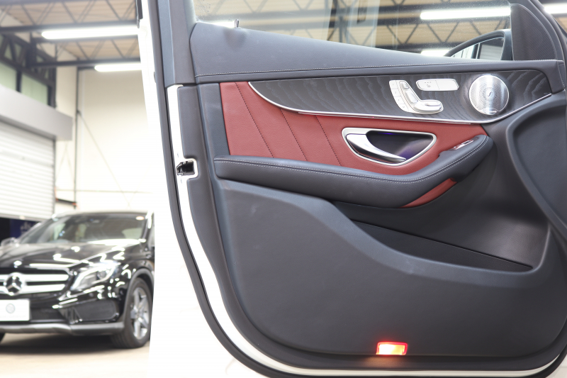 AMG GLC GLC43 4MATIC ﾚｻﾞｰｴｸｽｸﾙｰｼﾌﾞ&ﾚｰﾀﾞｰｾｰﾌﾃｨPKG　後期 1ｵｰﾅｰ MEｺﾈｸﾄ ｷｰﾚｽｺﾞｰ 黒/赤本革 全席ｼｰﾄﾋｰﾀｰ HUD MBUXﾅﾋﾞTV BT音楽 ﾌﾞﾙﾒｽﾀｰ 360ｶﾒﾗ PTS DSRC ﾊﾝｽﾞﾌﾘｰA AMGｴｱﾛ&20AW AMGﾗｲﾄﾞｺﾝﾄﾛｰﾙ+ｴｱｻｽ 9AT　2年保証