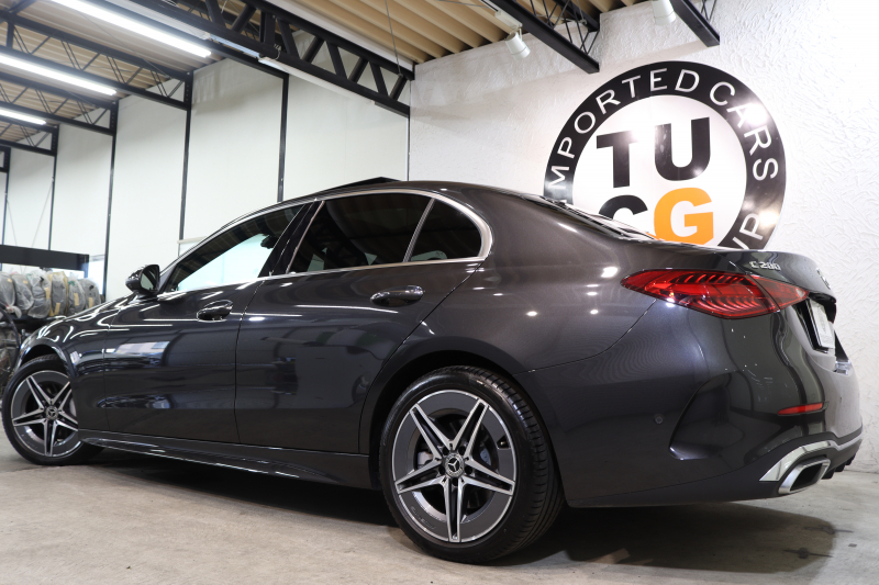 メルセデスベンツ Cクラス C200 4MATIC AVG AMGﾗｲﾝ ﾚｻﾞｰｴｸｽｸﾙｰｼﾌﾞ&ﾚｰﾀﾞｰｾｰﾌﾃｨPKG　ISG搭載 ｷｰﾚｽｺﾞｰ 黒本革 ﾊﾟﾉﾗﾏSR MBUXﾅﾋﾞTV ｽﾏﾎ連携 360ｶﾒﾗ PTS DSRC DIGITALﾗｲﾄ AMGｴｱﾛ&18AW ﾀﾞｲﾅﾐｯｸｾﾚｸﾄ ﾜｲﾔﾚｽ充電 9AT　2年保証