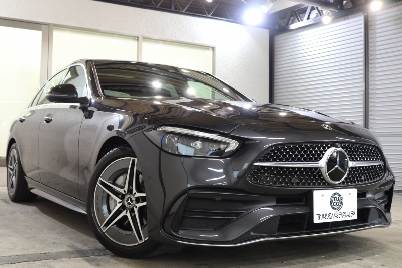 メルセデスベンツ Cクラス C200 4MATIC AVG AMGﾗｲﾝ ﾚｻﾞｰｴｸｽｸﾙｰｼﾌﾞ&ﾚｰﾀﾞｰｾｰﾌﾃｨPKG　ISG搭載 ｷｰﾚｽｺﾞｰ 黒本革 ﾊﾟﾉﾗﾏSR MBUXﾅﾋﾞTV ｽﾏﾎ連携 360ｶﾒﾗ PTS DSRC DIGITALﾗｲﾄ AMGｴｱﾛ&18AW ﾀﾞｲﾅﾐｯｸｾﾚｸﾄ ﾜｲﾔﾚｽ充電 9AT　2年保証