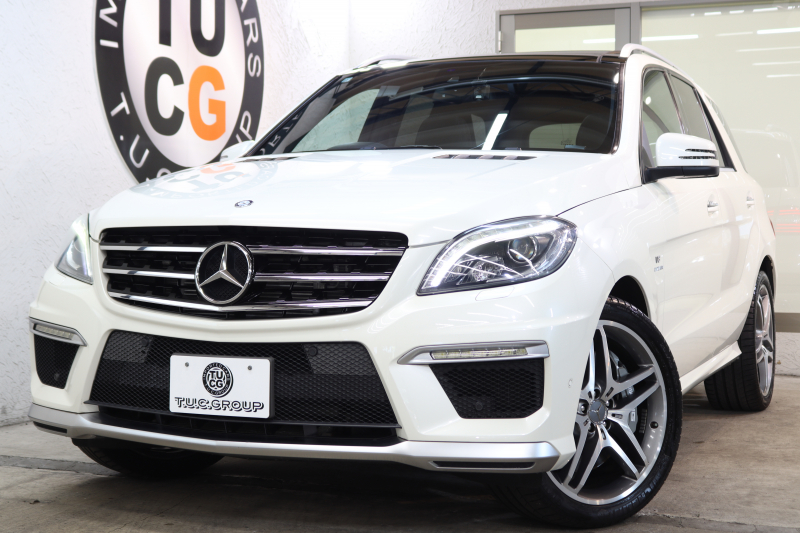 AMG Mクラス ML63 AMG　ｷｰﾚｽｺﾞｰ 黒本革 ﾊﾟﾉﾗﾏSR HDDﾅﾋﾞTV&ｷｬﾝｾﾗｰ BT音楽 harman/kardon ｻｲﾄﾞ&ﾊﾞｯｸｶﾒﾗ PTS ｷｾﾉﾝﾗｲﾄ AMG専用装備&ﾁｭｰﾆﾝｸﾞ 7AT　2年保証