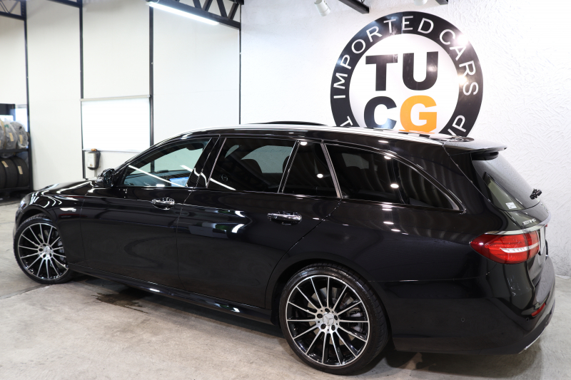 AMG Eクラス E43ｽﾃｰｼｮﾝﾜｺﾞﾝ 4MATIC ｴｸｽｸﾙｰｼﾌﾞ&ﾚｰﾀﾞｰｾｰﾌﾃｨPKG　ｷｰﾚｽｺﾞｰ 黒本革 ﾍﾞﾝﾁﾚｰﾀｰ ﾊﾟﾉﾗﾏSR ﾍｯﾄﾞｱｯﾌﾟD HDDﾅﾋﾞTV ｽﾏﾎ連携 ﾌﾞﾙﾒｽﾀｰ 360ｶﾒﾗ PTS LEDﾗｲﾄ 自動ﾄﾗﾝｸ ﾊﾝｽﾞﾌﾘｰA AMG専用装備&ﾁｭｰﾆﾝｸﾞ 9AT　2年保証