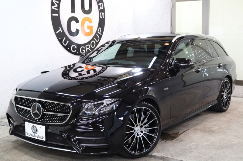 AMG Eクラス E43ｽﾃｰｼｮﾝﾜｺﾞﾝ 4MATIC ｴｸｽｸﾙｰｼﾌﾞ&ﾚｰﾀﾞｰｾｰﾌﾃｨPKG　ｷｰﾚｽｺﾞｰ 黒本革 ﾍﾞﾝﾁﾚｰﾀｰ ﾊﾟﾉﾗﾏSR ﾍｯﾄﾞｱｯﾌﾟD HDDﾅﾋﾞTV ｽﾏﾎ連携 ﾌﾞﾙﾒｽﾀｰ 360ｶﾒﾗ PTS LEDﾗｲﾄ 自動ﾄﾗﾝｸ ﾊﾝｽﾞﾌﾘｰA AMG専用装備&ﾁｭｰﾆﾝｸﾞ 9AT　2年保証