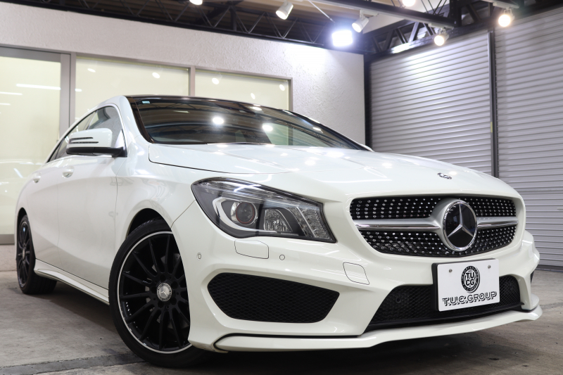 メルセデスベンツ CLAクラス CLA250 AMGﾗｲﾝ AMGｴｸｽｸﾙｰｼﾌﾞ&ﾚｰﾀﾞｰｾｰﾌﾃｨPKG　1ｵｰﾅｰ 黒本革 ﾊﾟﾉﾗﾏSR HDDﾅﾋﾞTV BT音楽 harman/kardon ﾊﾞｯｸｶﾒﾗ PTS ｷｾﾉﾝﾗｲﾄ AMGｴｱﾛ&18AW 7AT　2年保証