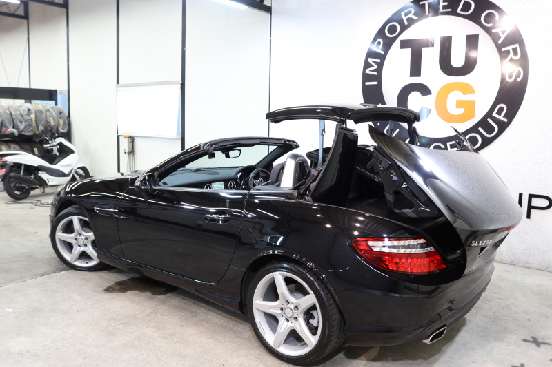 メルセデスベンツ SLKクラス SLK200 BL-EF AMGｽﾎﾟｰﾂ&ﾚｰﾀﾞｰｾｰﾌﾃｨPKG　ｷｰﾚｽｺﾞｰ 黒本革 ｴｱｽｶｰﾌ ﾊﾞﾘｵR HDDﾅﾋﾞTV&ｷｬﾝｾﾗｰ BT音楽 PTS DSRC ｷｾﾉﾝﾗｲﾄ AMGｴｱﾛ&18AW 7AT　2年保証