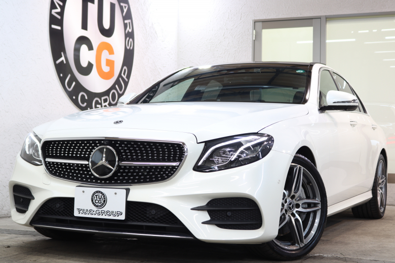 メルセデスベンツ Eクラス E300 AVG ｽﾎﾟｰﾂ ｴｸｽｸﾙｰｼﾌﾞ&ﾚｰﾀﾞｰｾｰﾌﾃｨPKG　中期 MEｺﾈｸﾄ ｷｰﾚｽｺﾞｰ 黒本革 ﾊﾟﾉﾗﾏSR ﾍｯﾄﾞｱｯﾌﾟD HDDﾅﾋﾞTV&ｷｬﾝｾﾗｰ ｽﾏﾎ連携 ﾌﾞﾙﾒｽﾀｰ 360ｶﾒﾗ PTS LEDﾗｲﾄ 自動ﾄﾗﾝｸ AMGｴｱﾛ&19AW 9AT　2年保証