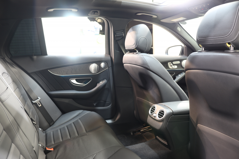 AMG Cクラス C43ｽﾃｰｼｮﾝﾜｺﾞﾝ 4MATIC ﾚｰﾀﾞｰｾｰﾌﾃｨPKG　中期 ｷｰﾚｽｺﾞｰ 黒本革 ﾊﾟﾉﾗﾏSR ﾍｯﾄﾞｱｯﾌﾟD HDDﾅﾋﾞTV BT音楽 ﾌﾞﾙﾒｽﾀｰ ﾊﾞｯｸｶﾒﾗ PTS LEDﾗｲﾄ 自動Rｹﾞｰﾄ ﾌｯﾄﾄﾗﾝｸOP AMG専用装備&ﾁｭｰﾆﾝｸﾞ 9AT　2年保証