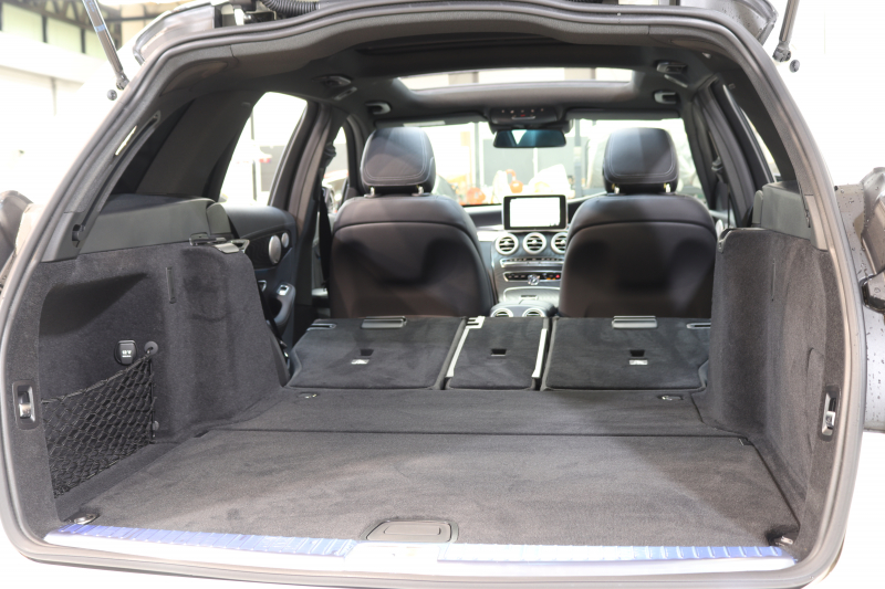 AMG Cクラス C43ｽﾃｰｼｮﾝﾜｺﾞﾝ 4MATIC ﾚｰﾀﾞｰｾｰﾌﾃｨPKG　中期 ｷｰﾚｽｺﾞｰ 黒本革 ﾊﾟﾉﾗﾏSR ﾍｯﾄﾞｱｯﾌﾟD HDDﾅﾋﾞTV BT音楽 ﾌﾞﾙﾒｽﾀｰ ﾊﾞｯｸｶﾒﾗ PTS LEDﾗｲﾄ 自動Rｹﾞｰﾄ ﾌｯﾄﾄﾗﾝｸOP AMG専用装備&ﾁｭｰﾆﾝｸﾞ 9AT　2年保証